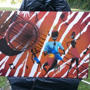 Toile Musique Africaine