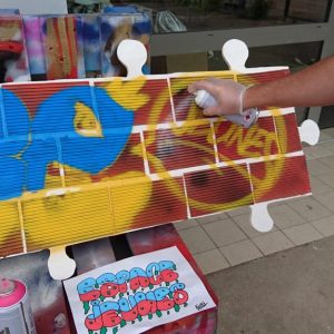 Espace Jeune Malesherbes - Fresque Puzzle
